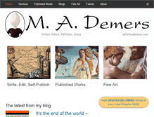 Tablet Screenshot of mademers.com